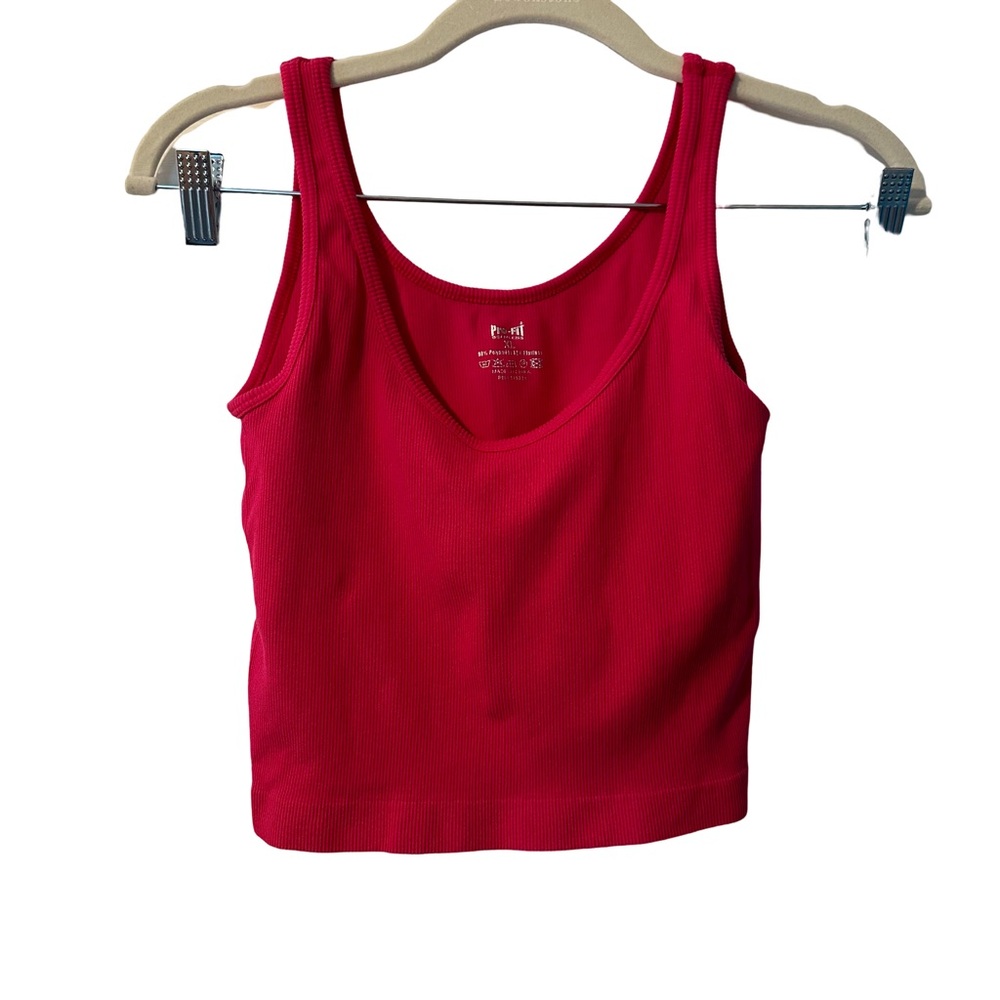 Pink Sports Bra